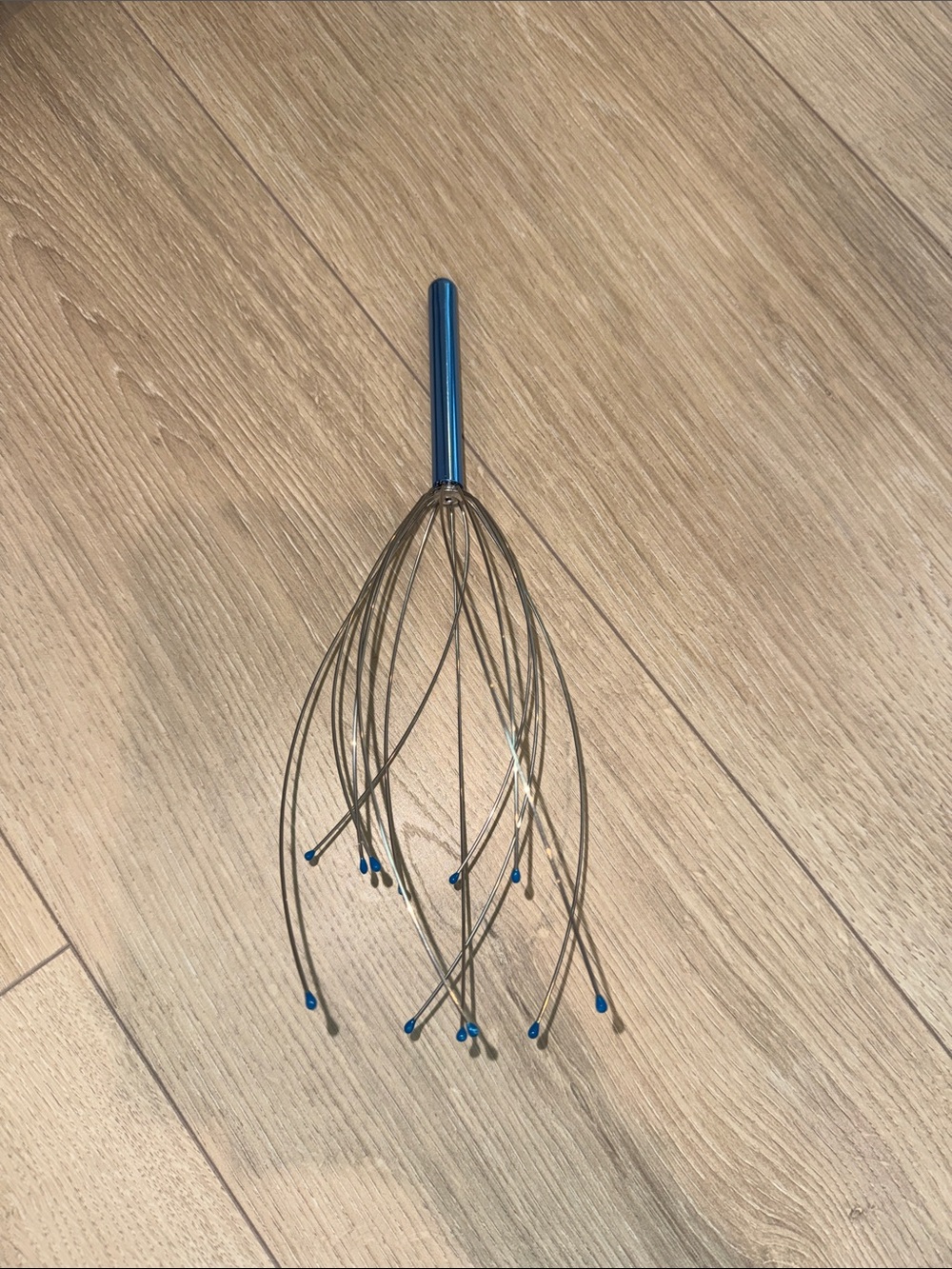 Scalp Head Massager - Blue Handle